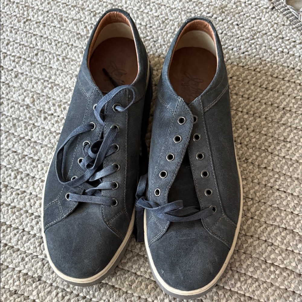 Men's Stylish Blue Canvas Sneakers